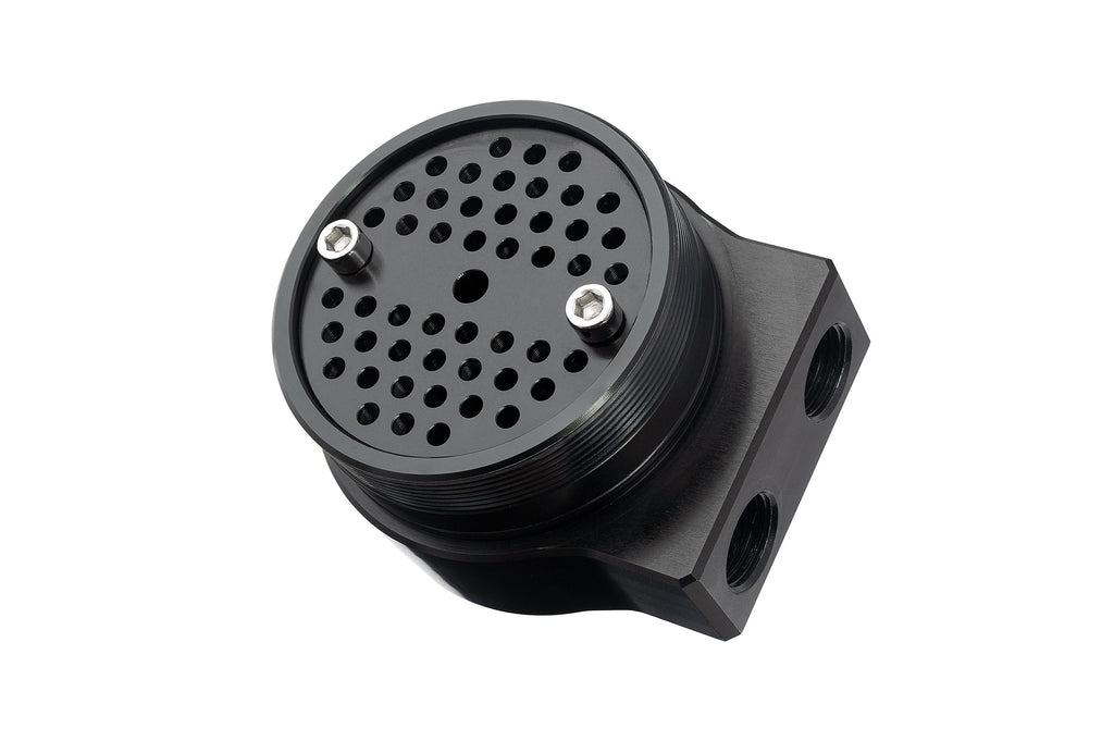 HPS Performance Aluminum Oil Catch Can Kit 2013-2020 Subaru BRZ 2.0L FA20D, Black, 860-030WB