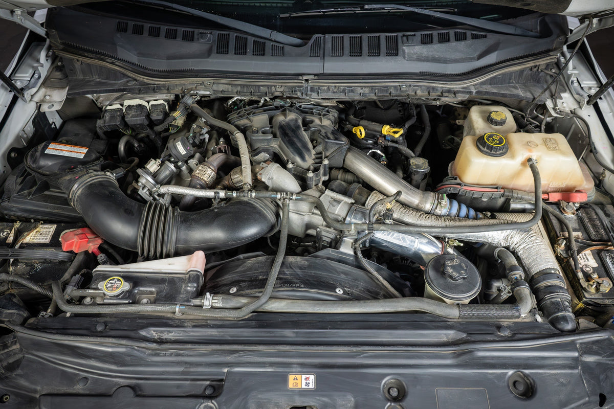 HPS Cold Side Charge Pipe with CAC Hose Intercooler Boot, 2011-2016 Ford F250 Superduty Powerstroke 6.7L Diesel Turbo, 17-154