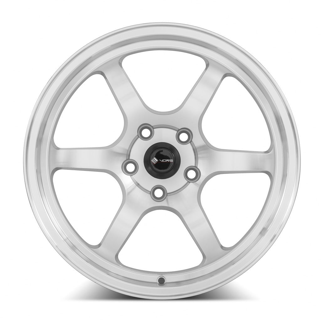 VORS LT61 17" 5x112 Silver Machined Face