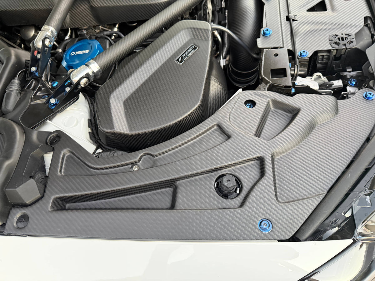 G8X Dry Carbon Fiber Headlight Covers