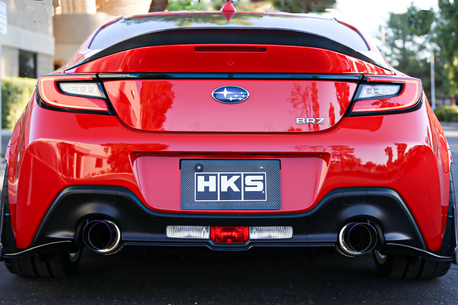 HKS TYPES Duck Tail Spoiler - 2022+ Subaru BRZ / 2022+ Toyota GR86