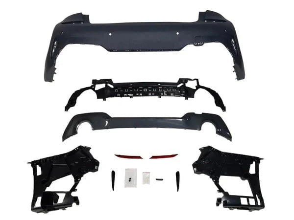 2019-2022 BMW PRE-LCI G20 3 Series M-Sport Style Rear bumper with 4 PDC