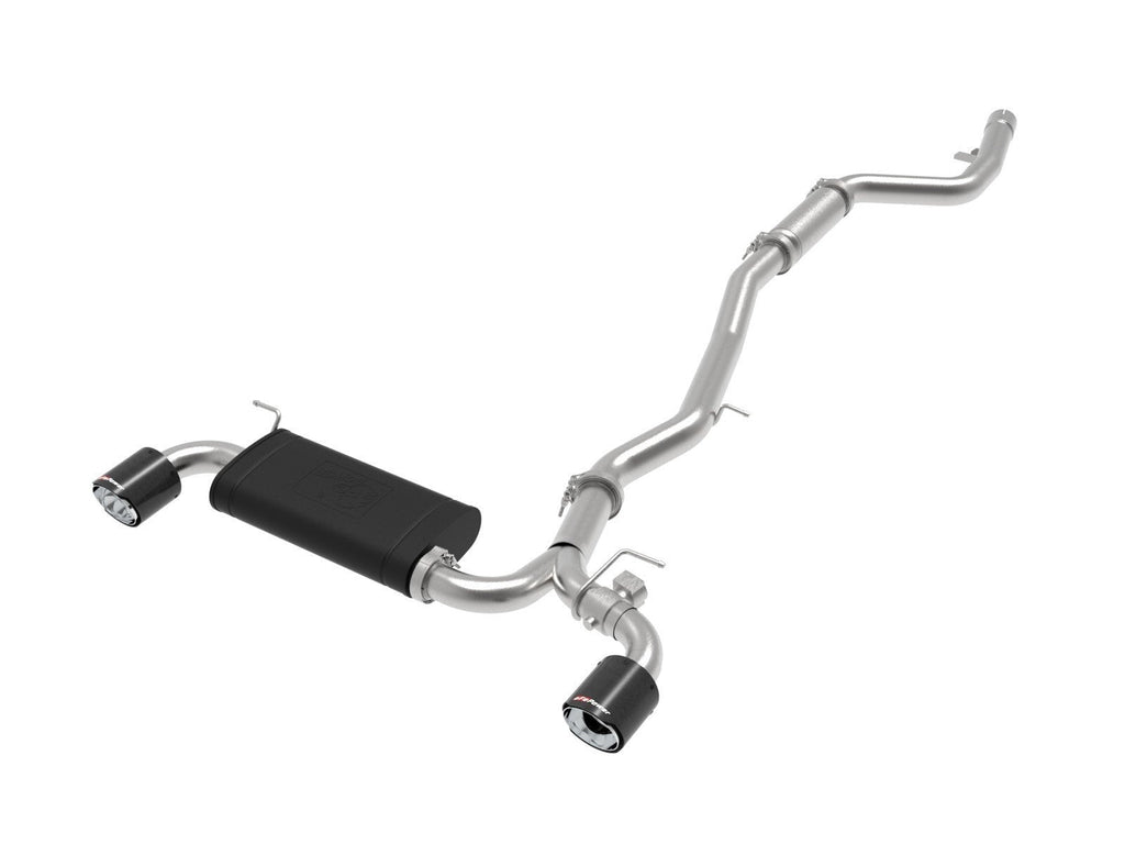 aFe Power Takeda 3" to 2-1/2" 304 Stainless Steel Catback Exhaust - 2020-2024 Toyota GR Supra