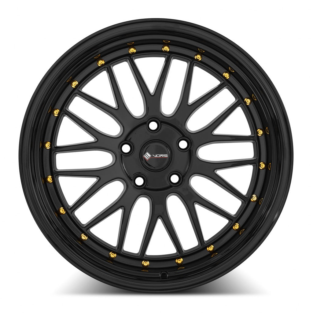 VORS VR8 18" 5x108 Gloss Black