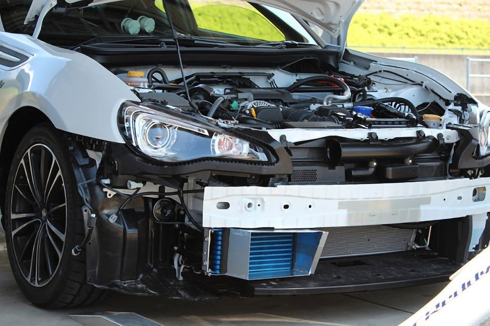 GReddy 10-Row Oil Cooler Kit with Shroud - 2013-2021 Scion FR-S / Subaru BRZ / Toyota 86