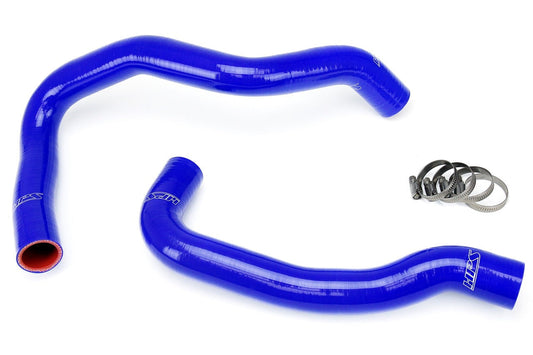 HPS Blue Reinforced Silicone Radiator Hose Kit Coolant Nissan 89-98 240SX w/ KA