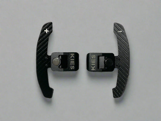 KIES Motorsports Carbon Fiber Magnetic Paddle Shifters for BMW / Mini / Toyota Supra - F Series / G Series / A90 - A91