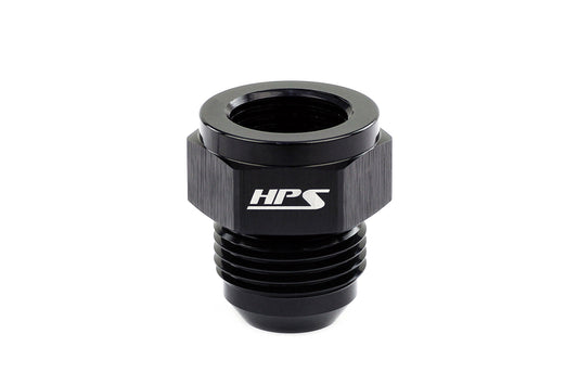 HPS Performance Female AN to Male AN Flare Expander Adapter, Aluminum, Black