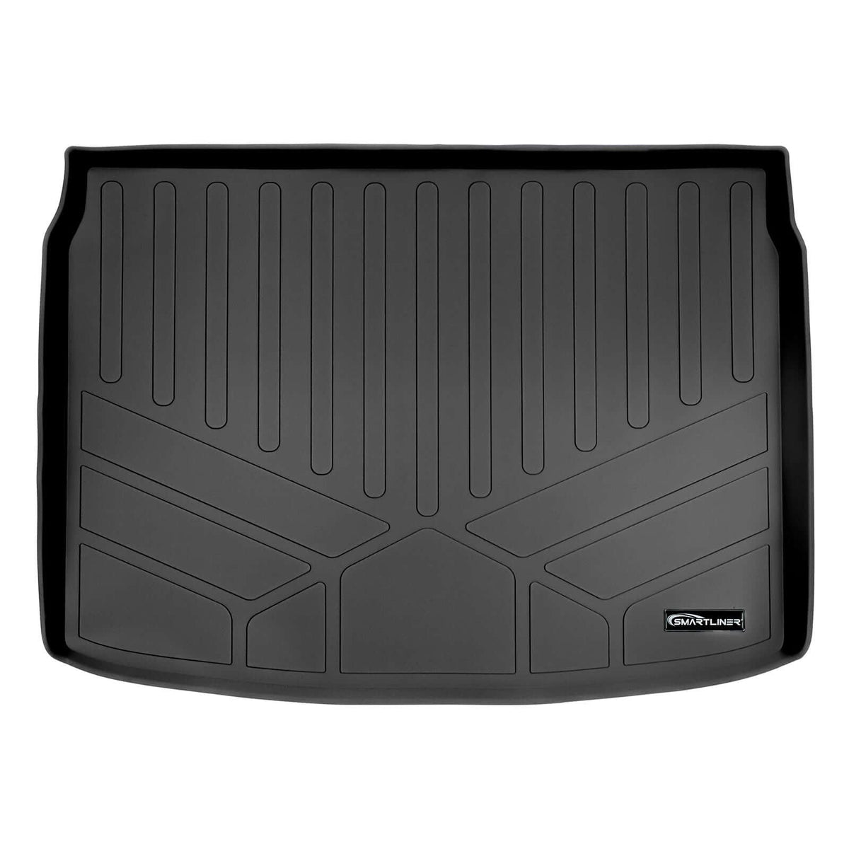 SMARTLINER Floor Liners for 2017-2024 Nissan Rogue Sport - Factory Cargo Tray in Highest Position (No S Models)