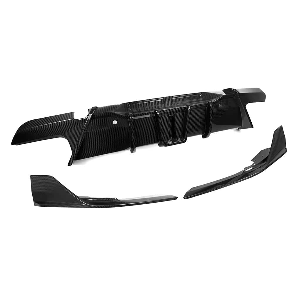 X6M F96 SQ Style Dry Carbon Fiber Diffuser With or Without Brake Light