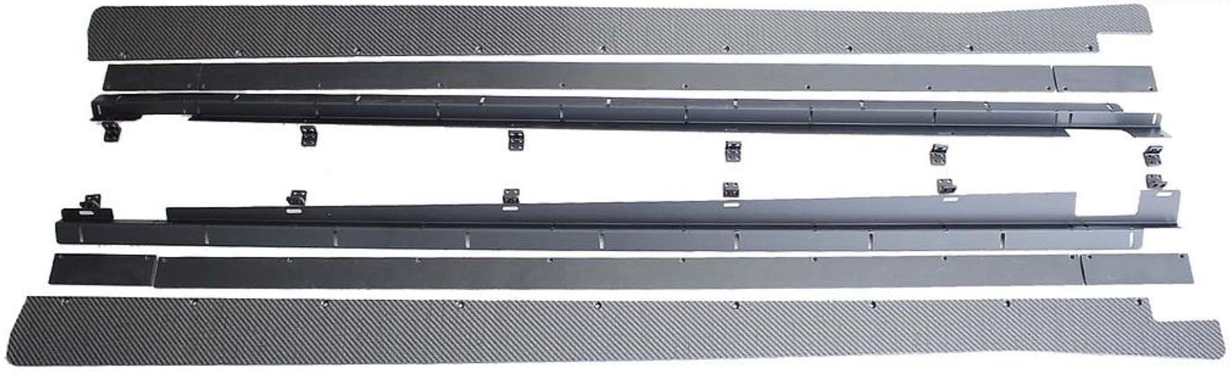 Verus Engineering Street Side Splitter Kit - 2013-2021 Scion FR-S / Subaru BRZ / Toyota 86