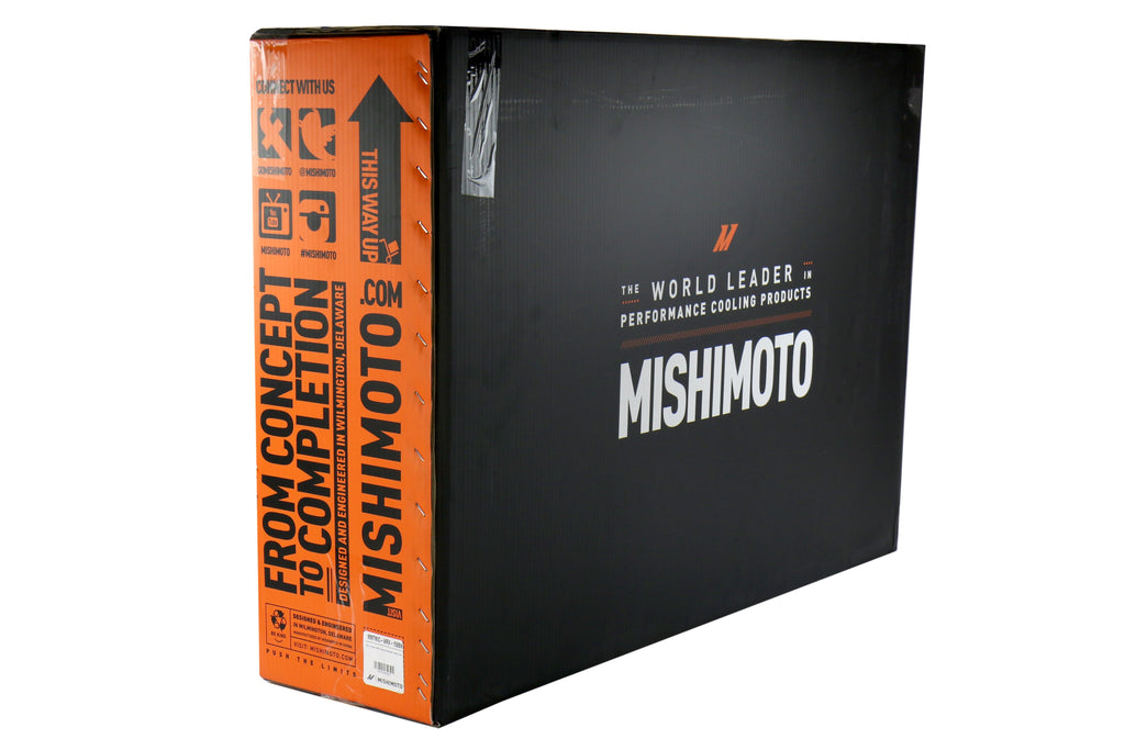 Mishimoto Performance Top Mount Intercooler and Charge Pipe Kit - 2015+ WRX-Black Pipe, Black Intercooler