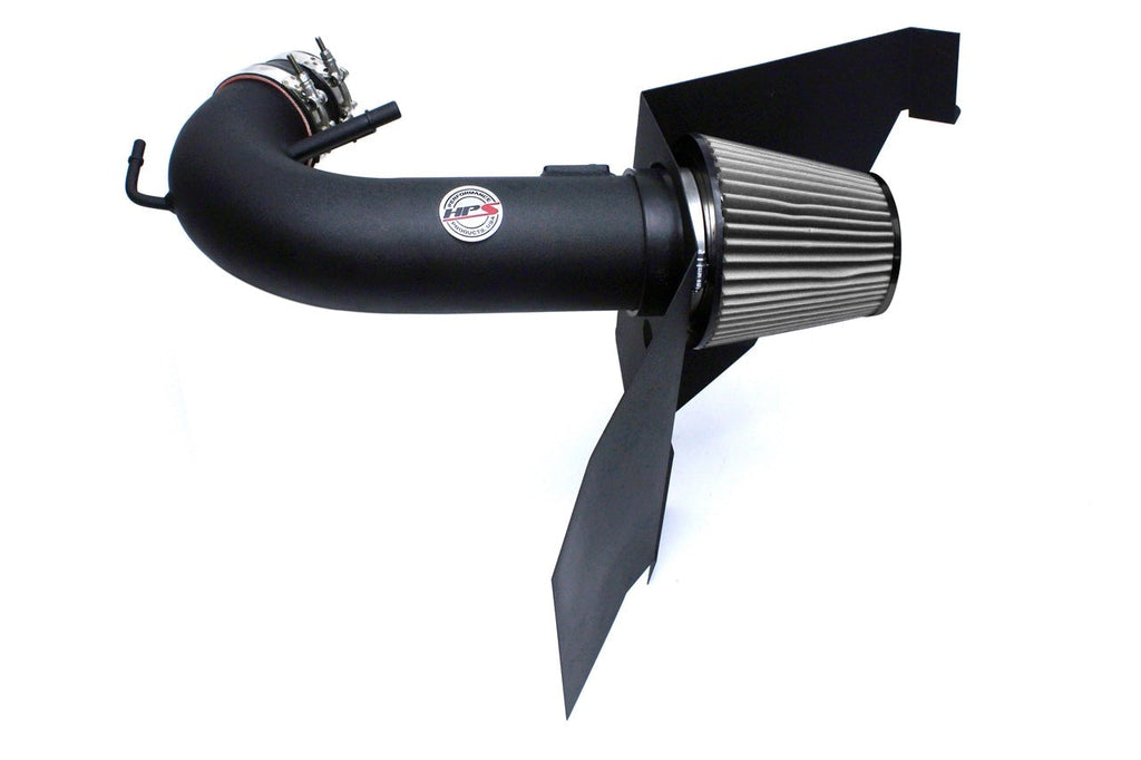 HPS Performance Air Intake Kit with Heat Shield, 2015-2017 Ford Mustang GT V8 5.0L, 827-556