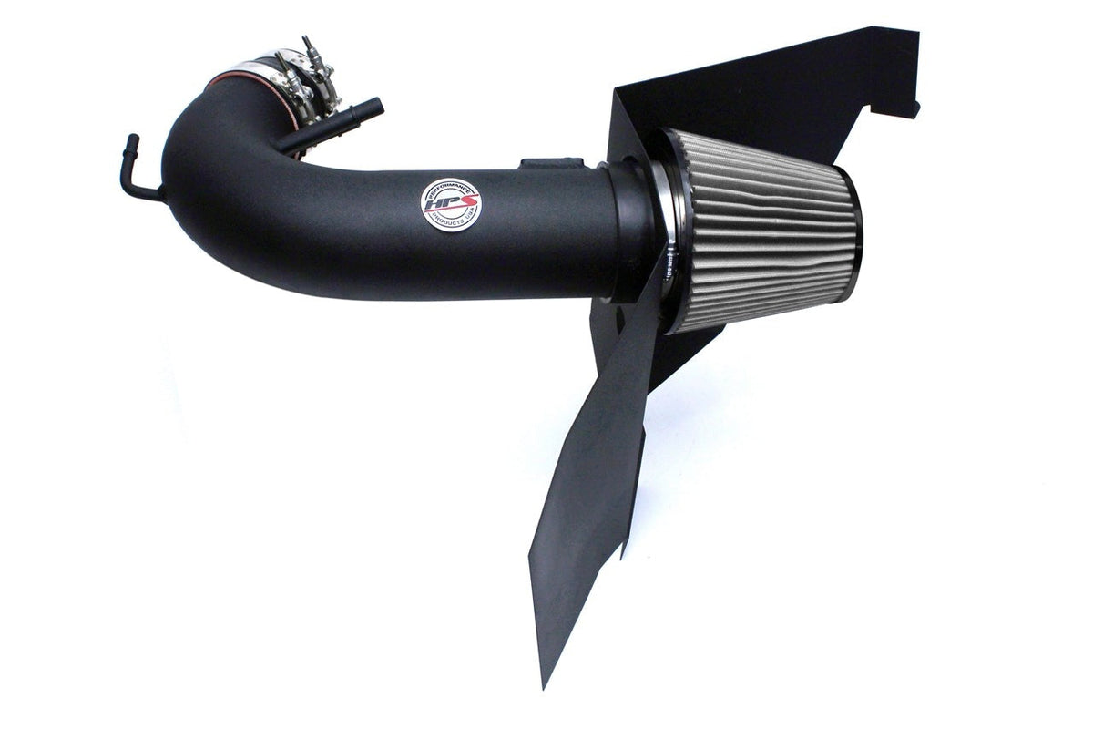 HPS Performance Air Intake Kit with Heat Shield, 2015-2017 Ford Mustang GT V8 5.0L, 827-556