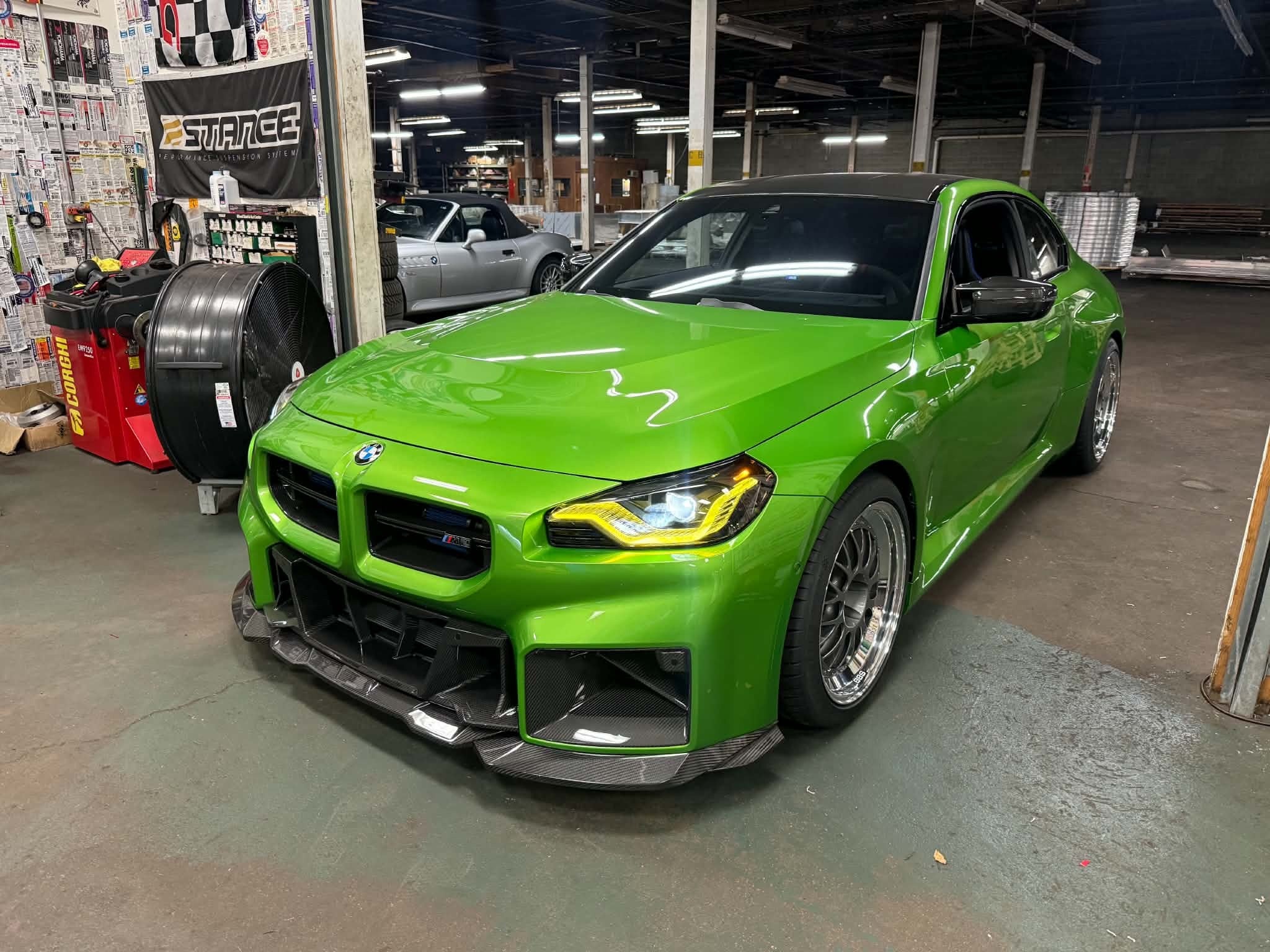G87 SQ-C Style Dry Carbon Fiber Front Grill