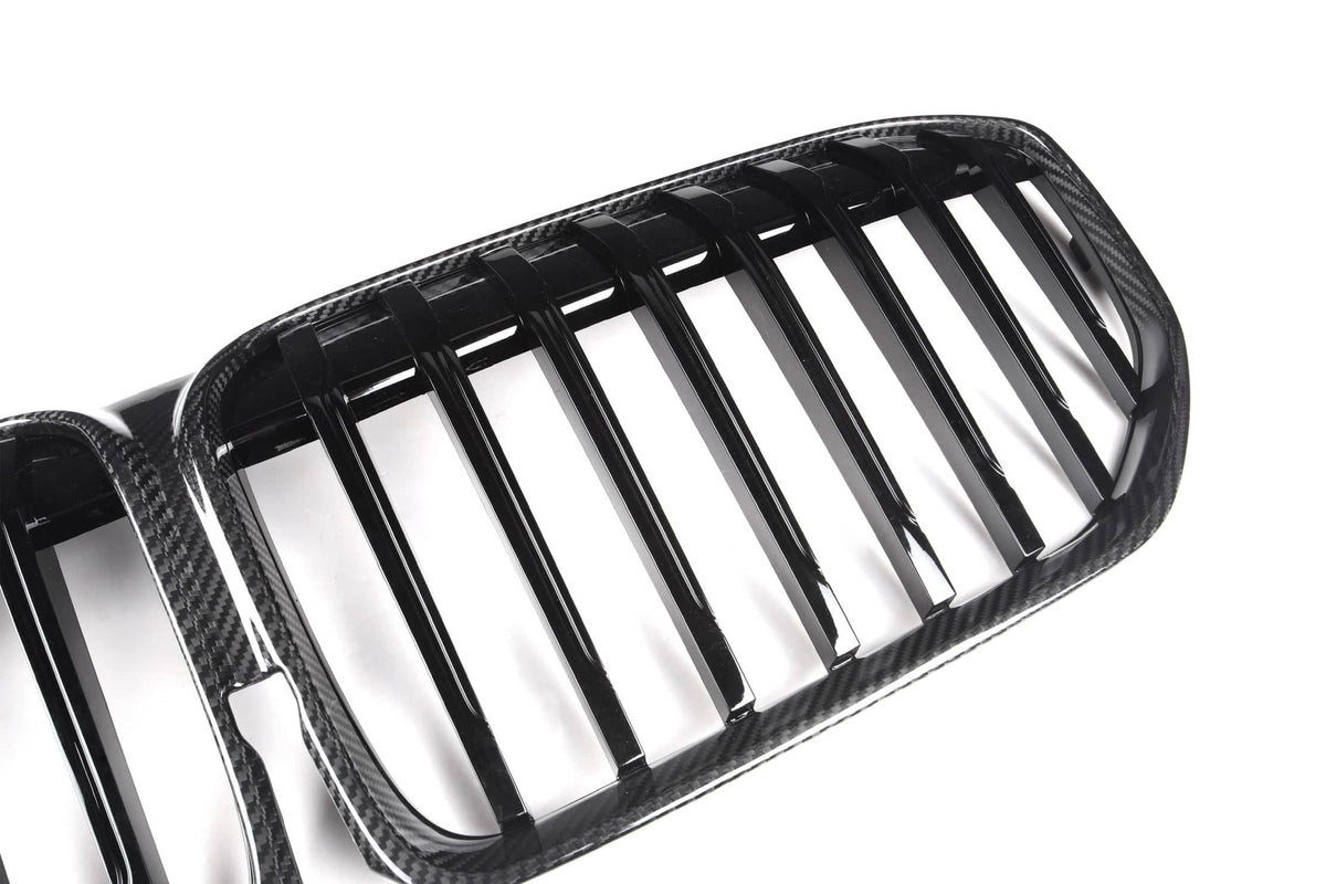 7 series G11/G12 LCI Single Slat Dry Carbon Fiber Grill