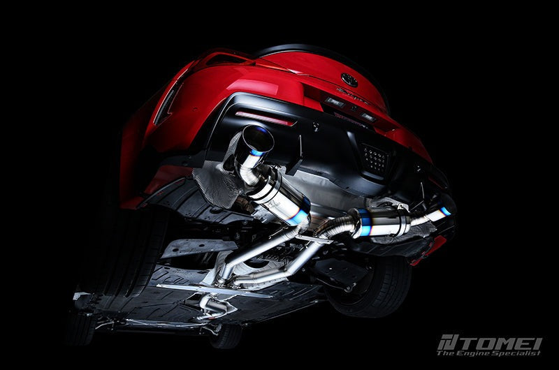 Tomei Dual Exit Full Titanium Expreme Ti Exhaust Muffler Kit (Type-D) - 2020-2024 Toyota GR Supra