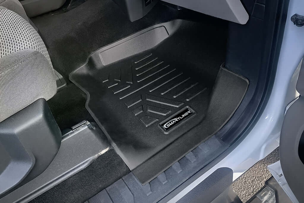 SMARTLINER Floor Liners for 2017-2026 Ford F-250/F-350 Super Duty Crew Cab (1st Row Bench) and No UnderSeat Storage