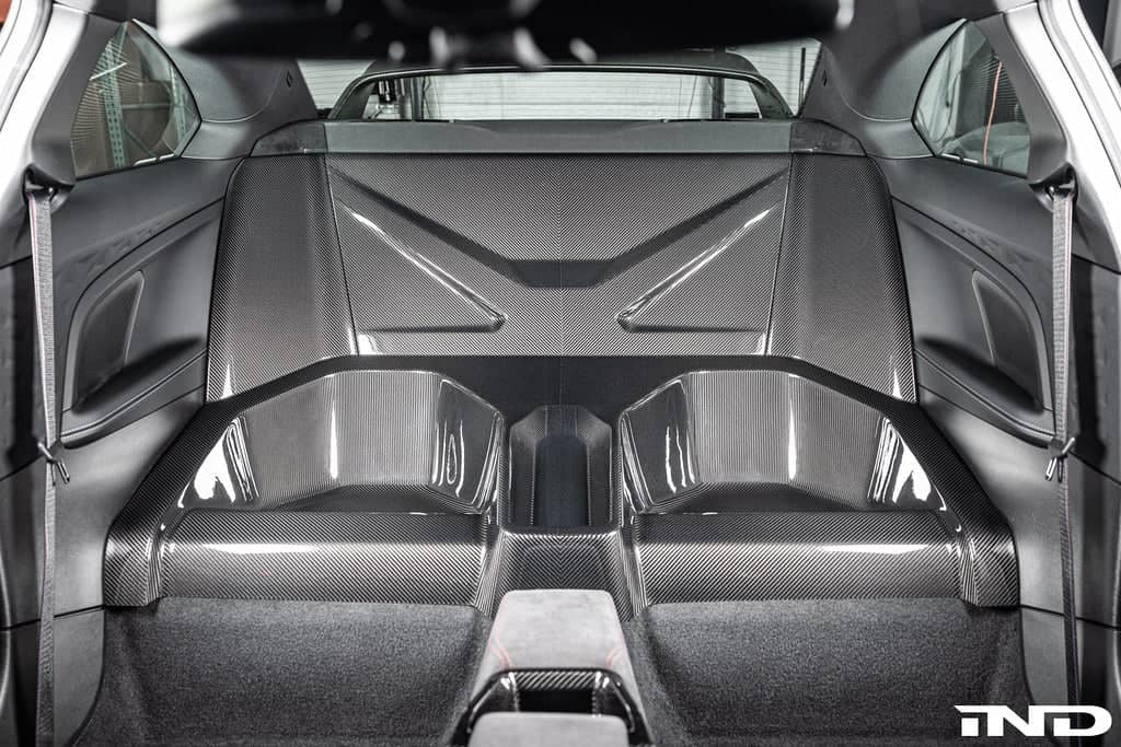 Karbonius G87 M2 Carbon Rear Seat Delete Closeout Kit