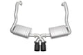 Porsche 981 Cayman / Boxster Performance Exhaust System Straight Cut Single Wall Tips