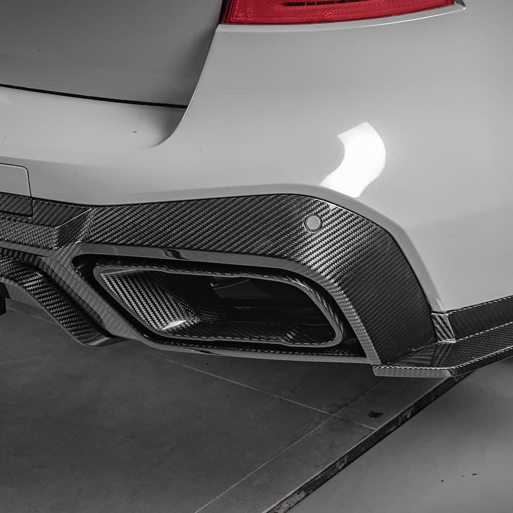 19-24 X5 G05 SQ Style Carbon Fiber Exhaust Tips