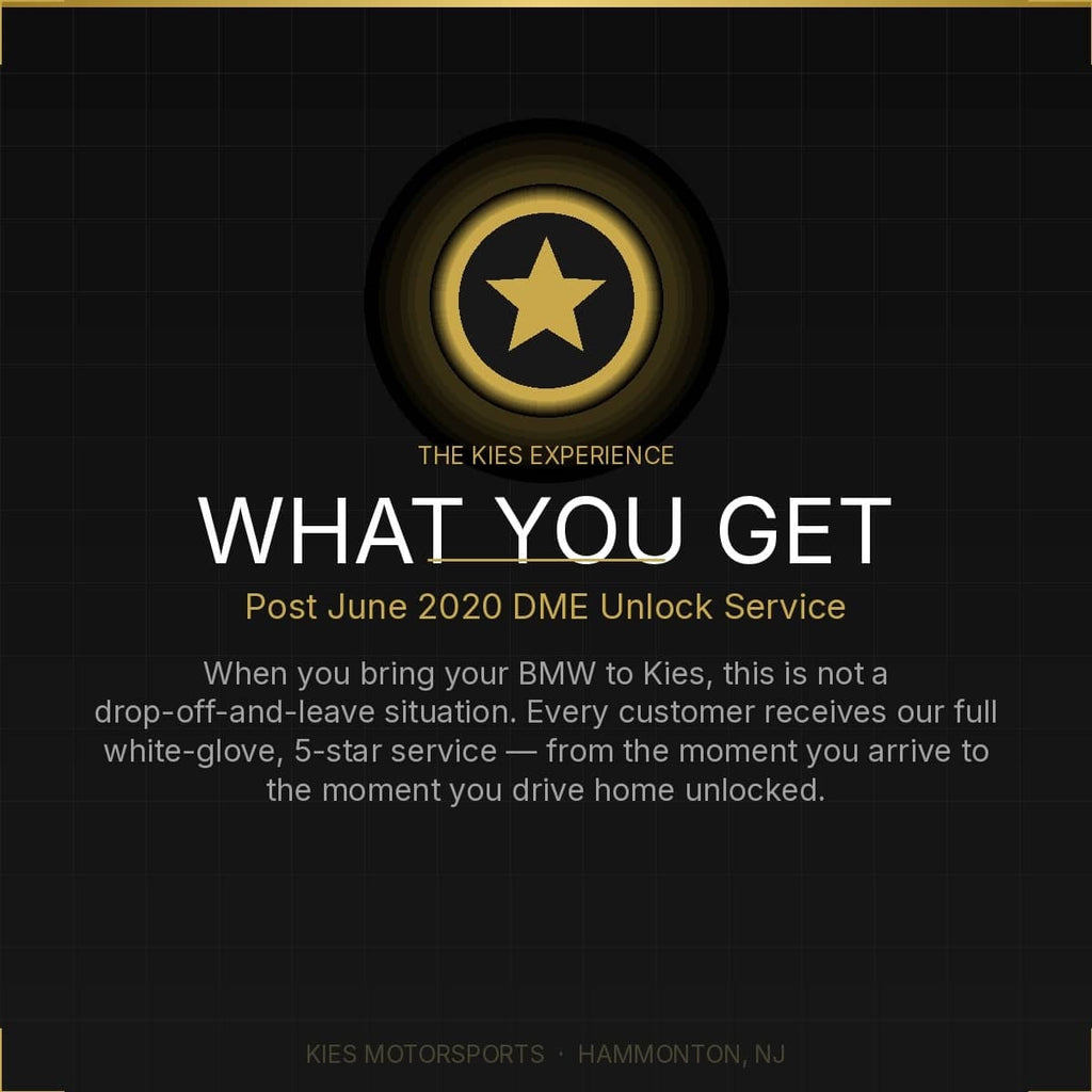 USA DME Unlock Service JUNE 2020+ and Newer (B46, B48, B58, S58, N63, & S63)