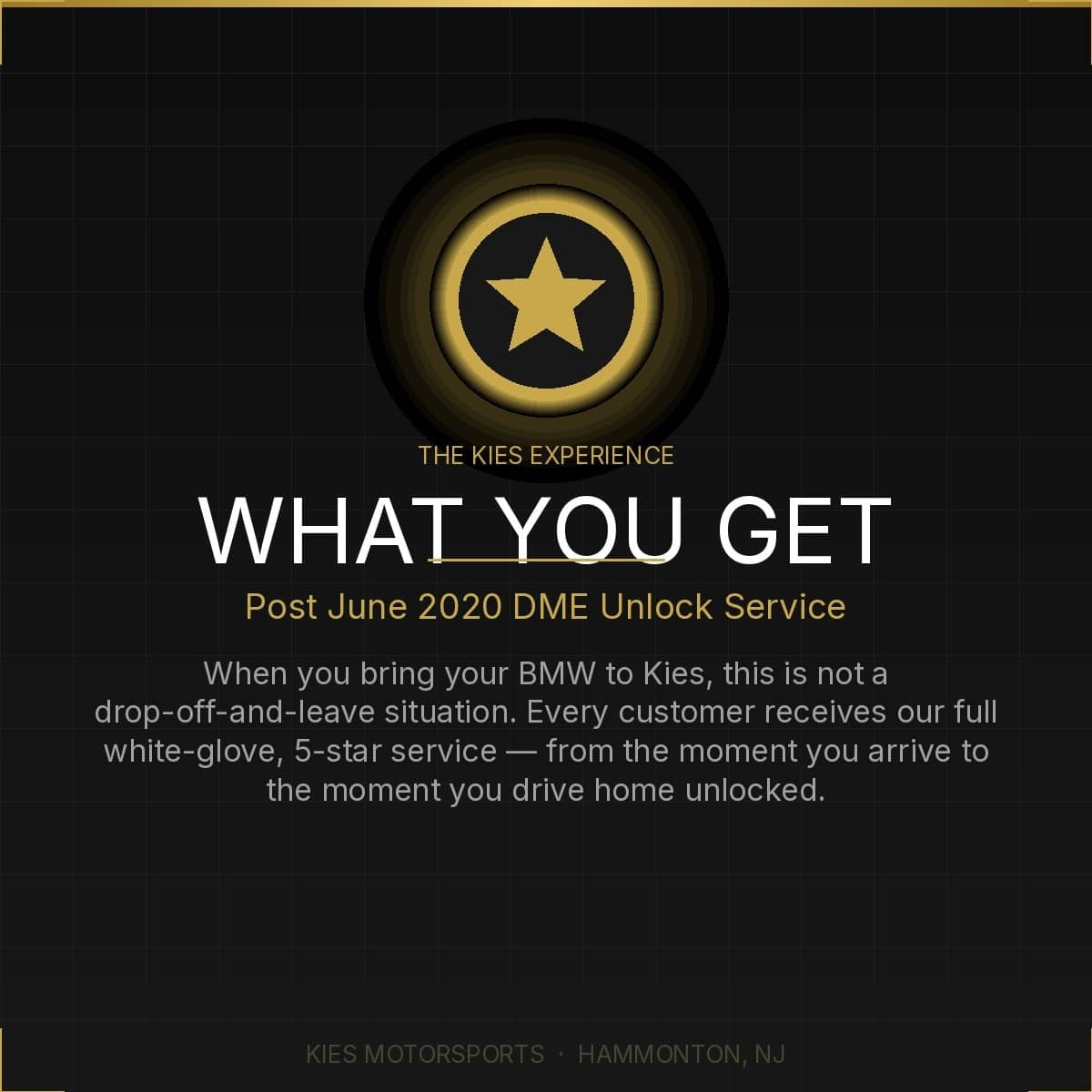 USA DME Unlock Service JUNE 2020+ and Newer (B46, B48, B58, S58, N63, & S63)