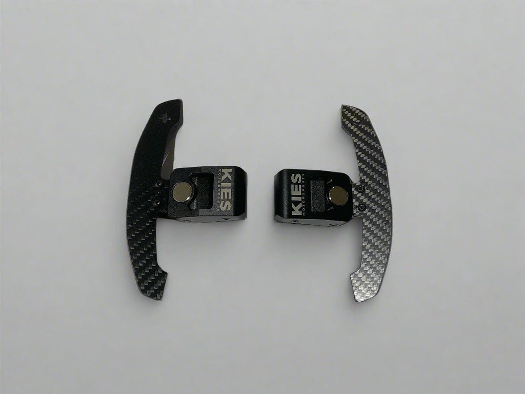 KIES Motorsports Carbon Fiber Magnetic Paddle Shifters for BMW / Mini / Toyota Supra - F Series / G Series / A90 - A91