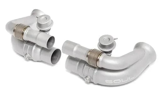 Porsche 997 / 997.2 GT3 Side Muffler Bypass Pipes (Valved)