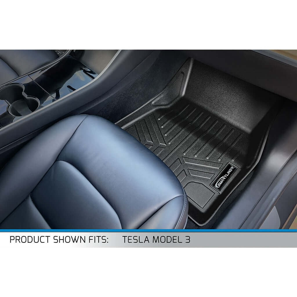 SMARTLINER Floor Liners for 2017-2023 Tesla Model 3