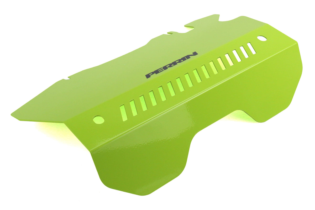 PERRIN Pulley Cover (Neon Yellow) - 2015-2021 Subaru WRX