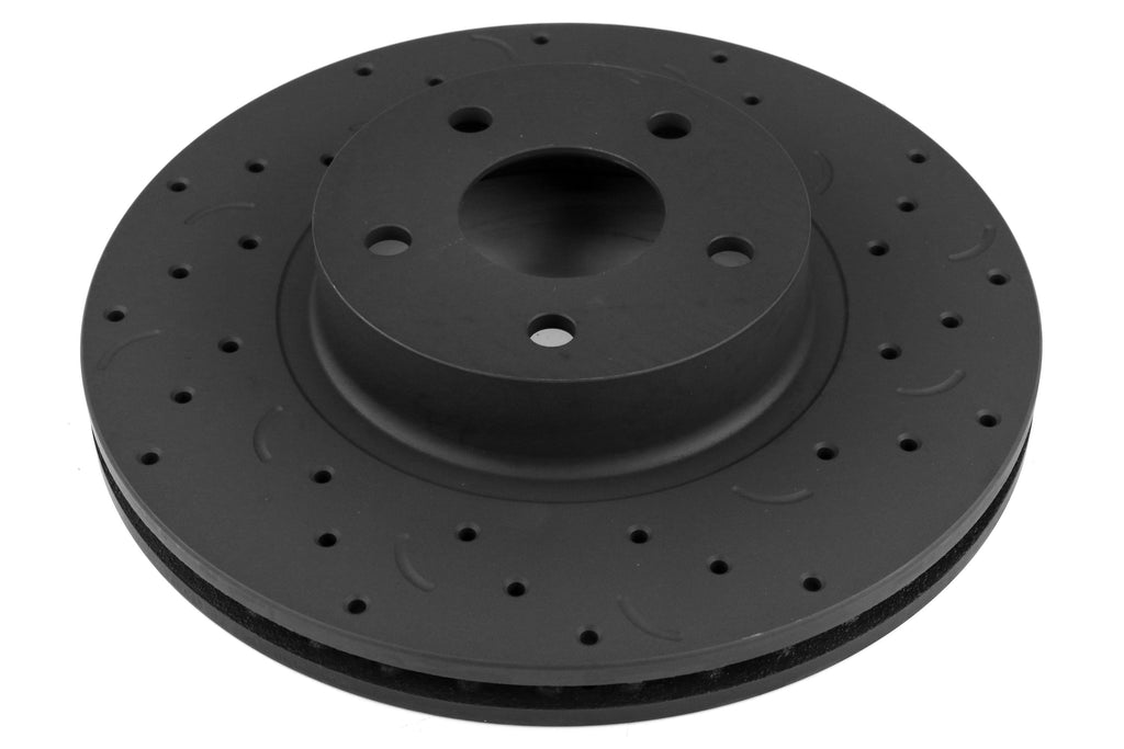 Hawk Talon Cross Drilled and Slotted Front Rotor Pair - Subaru Models (inc. 2013-2020 BRZ / 1998-2002 Forester / 1998-2016 Impreza / 1991-2005 Legacy)