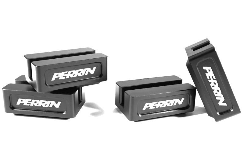 PERRIN Jack Pad Set (5pc) - Black 1993-2025 Subaru WRX/STI/Impreza/OBXT/LGT & 2013-2026 BRZ/GR86/Crosstrek