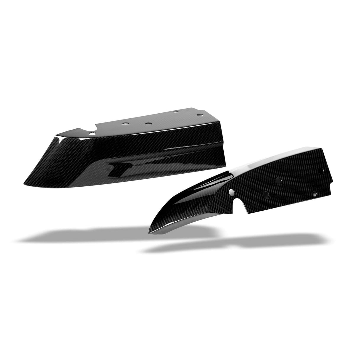 Revozport Carbon Fiber Rear Bumper Splitter (LCI) - BMW / F95 / F96 / X5M / X6M