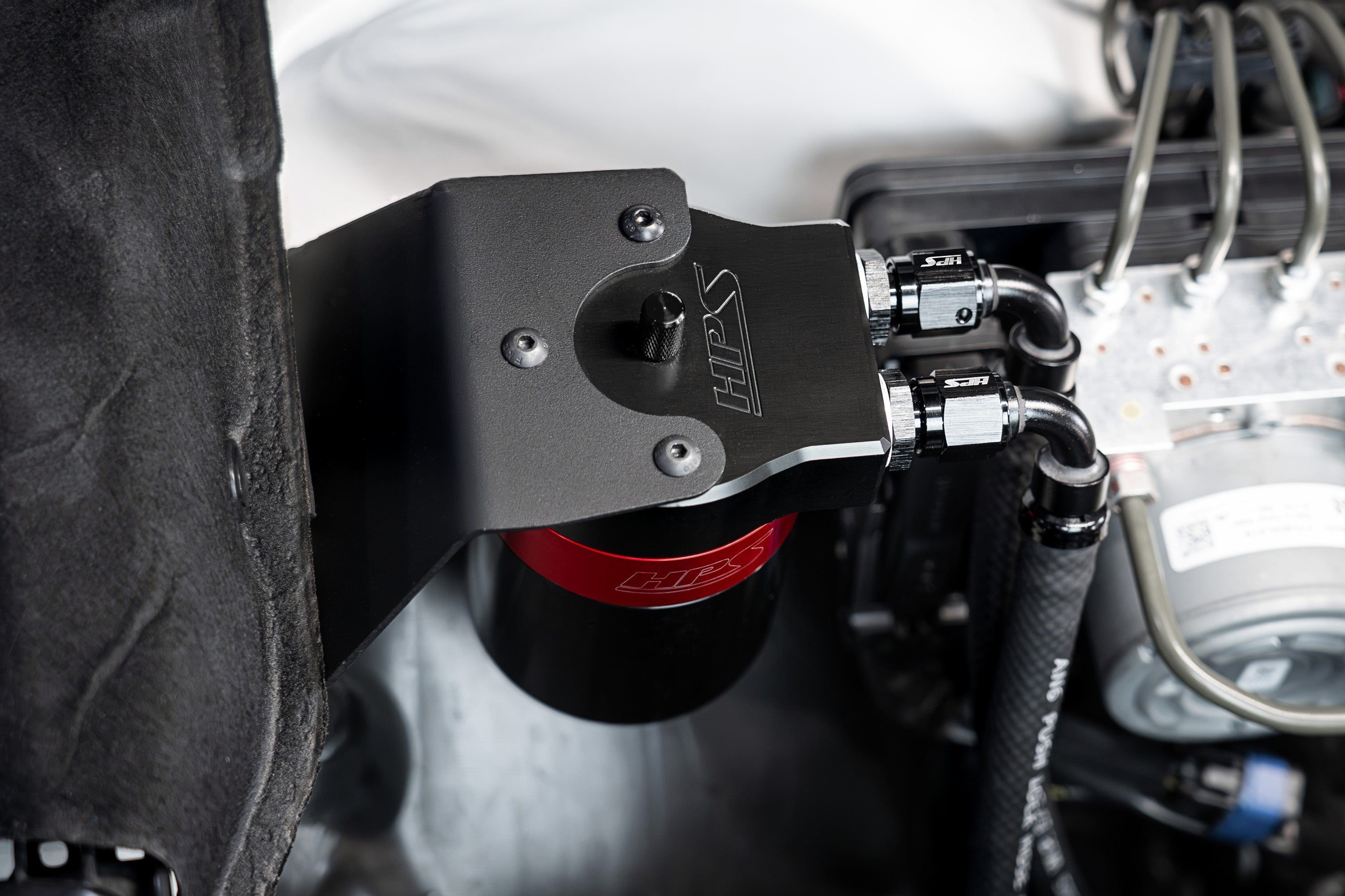 HPS Performance Aluminum Oil Catch Can Kit 2015-2019 Subaru Outback 2.5L Non Turbo, 860-006