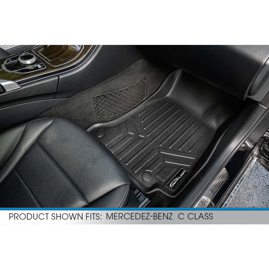 Smart TrimTM Floor Liners For 2015-2021 Mercedes Benz C Class Sedan (No Hybrid Models)