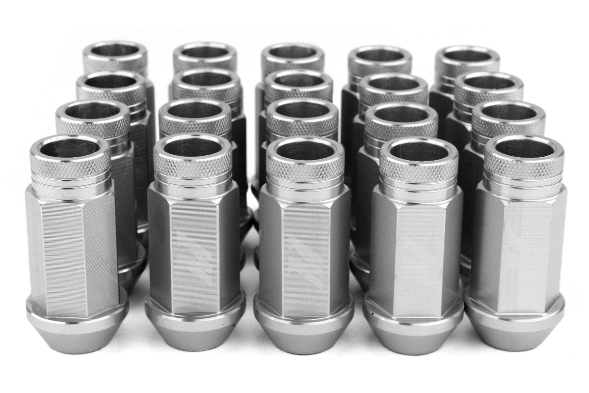 Mishimoto Aluminum Locking Lug Nuts Silver 12x1.25 - Universal