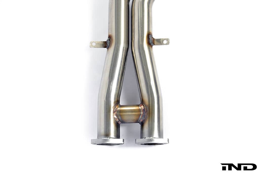 Supersprint BMW E46 M3 Stainless Center H-Pipe - Non-Resonated Dual 2.5"