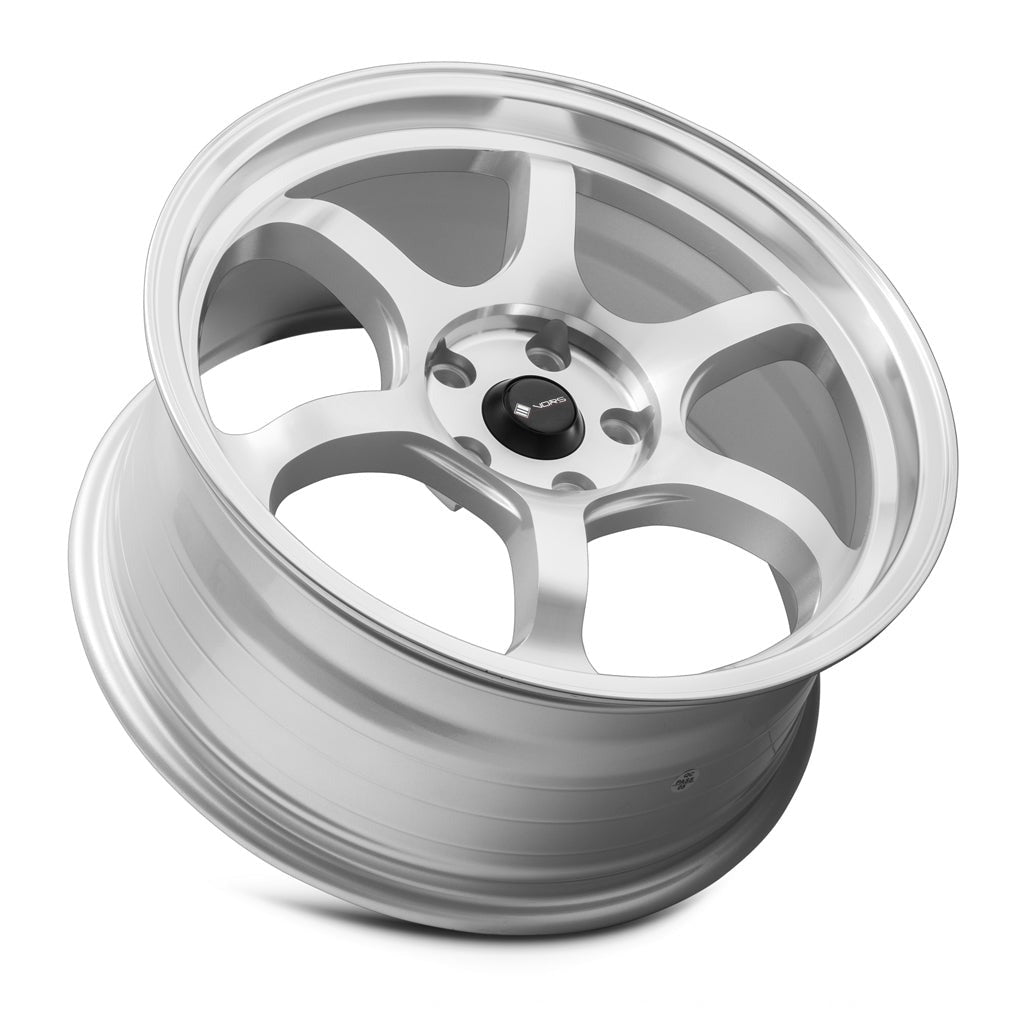 VORS LT61 18" 5x112 Silver Machined Face