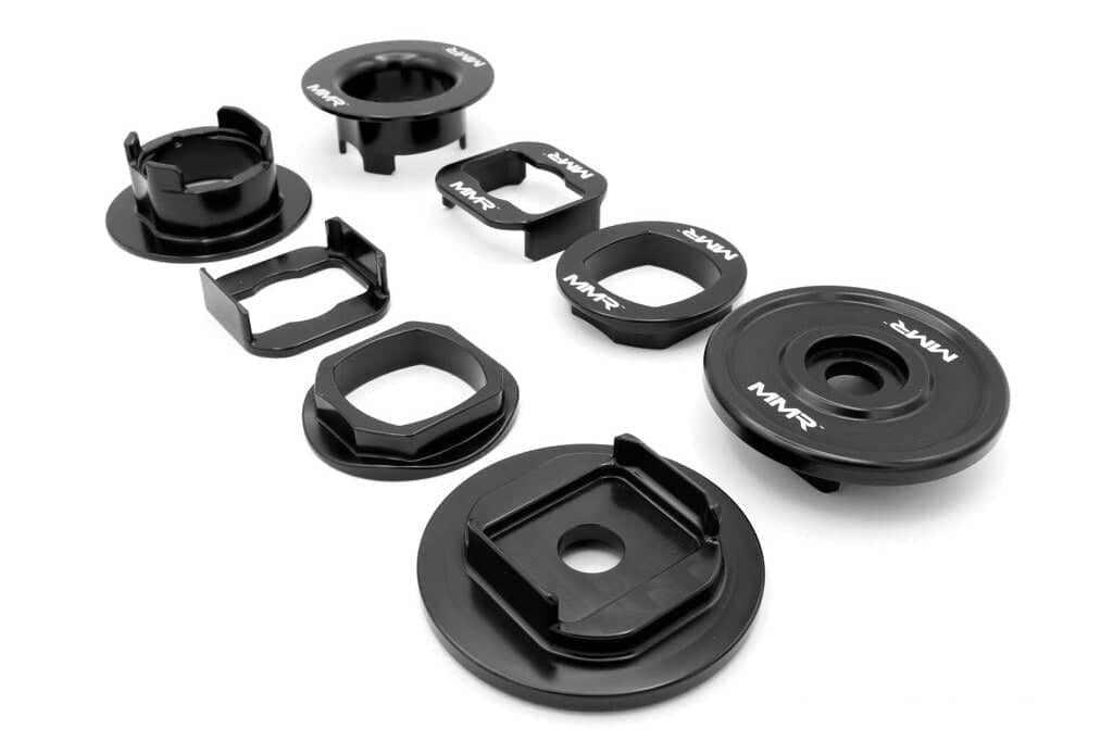 MMX Performance F2X / F3X Billet Rear Subframe Insert Set