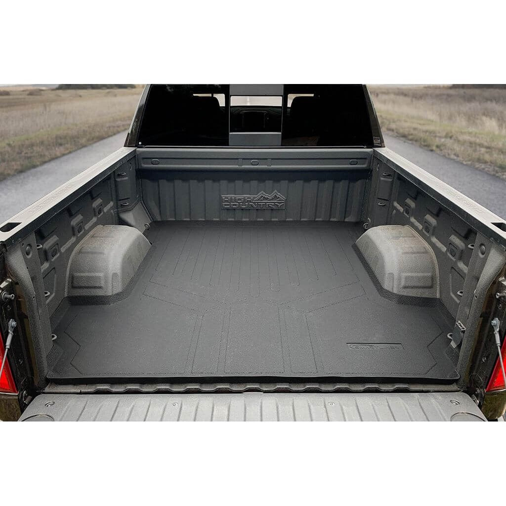 SmartCoverageTM Floor Liners For 2019-2026 Chevy Silverado 1500 Crew Cab (1st Row Bench) (No OTH) | Carpet | [No 2nd Row Storage]