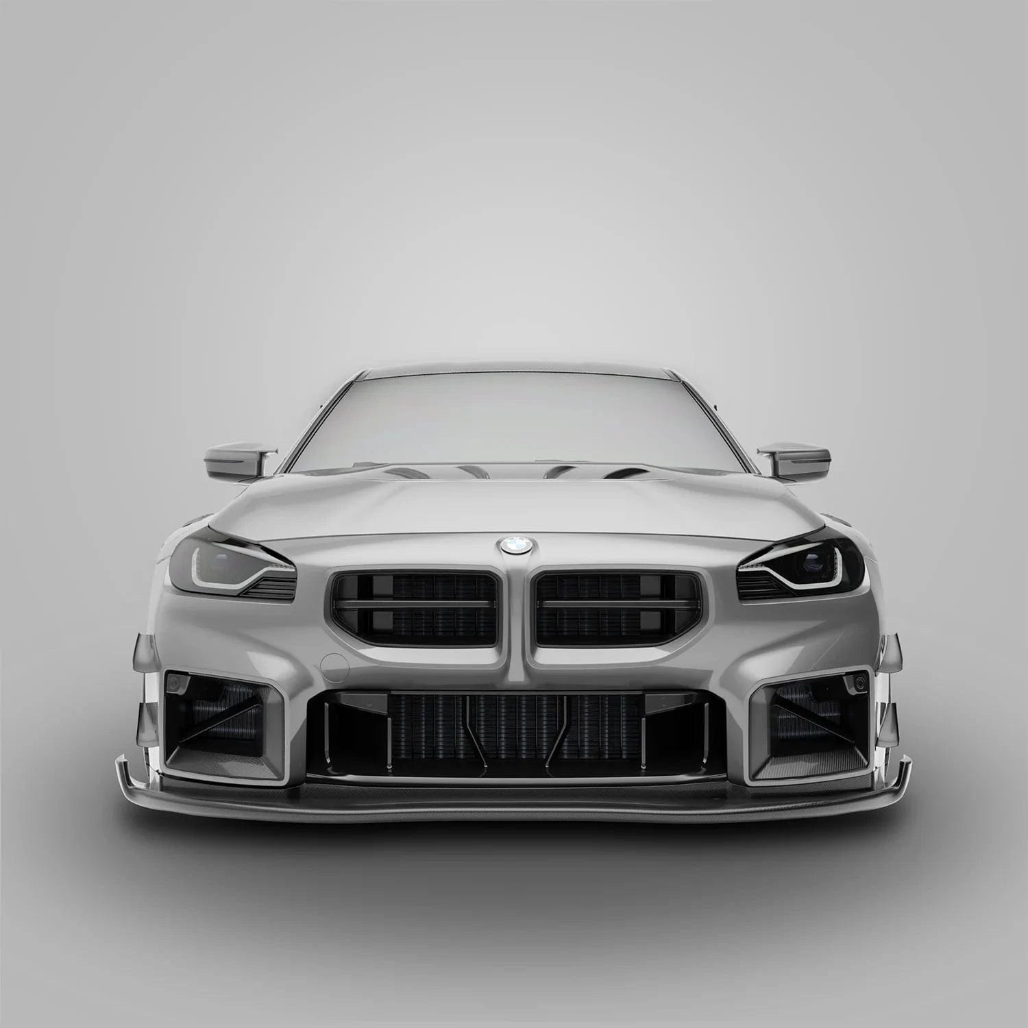 Revozport Carbon Fiber Front Air Dam for BMW G87 M2