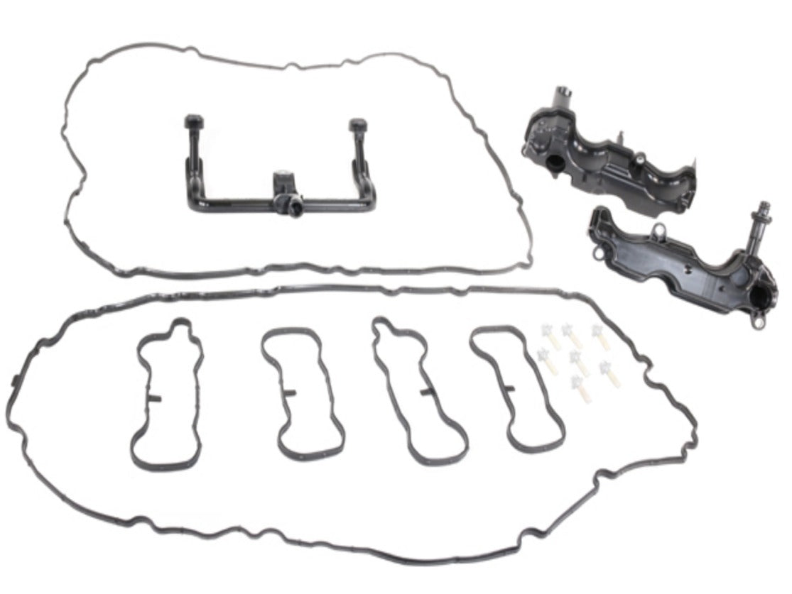 BMW F15 X5 xDrive50i Engine Oil Separator Kit OEM 11158636541 (CCV Kit)
