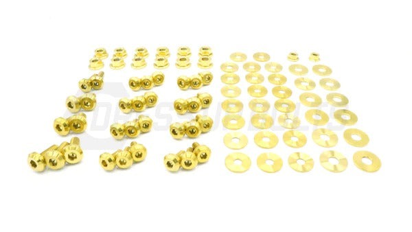 Fast Turn Fittings Subaru BRZ (Full Engine Bay) ZC6 Gold - 2013-2016 Scion FR-S / 2013-2020 Subaru BRZ / 2017-2020 Toyota 86