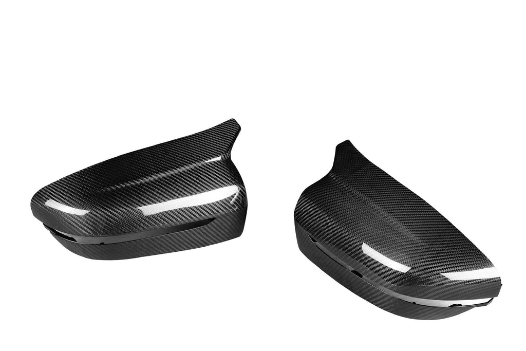 5 Series G30 F9X Style Dry Carbon Fiber Mirror Cover RHD Replacement