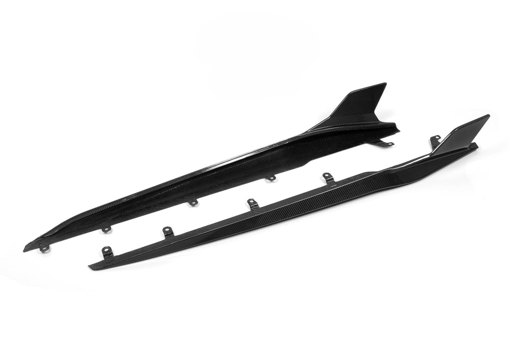 G14 SQ Style Dry Carbon Side Skirts