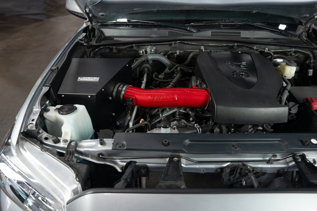 HPS Performance Air Intake Kit 2016-2023 Toyota Tacoma 3.5L V6, Includes Heat Shield, 827-792