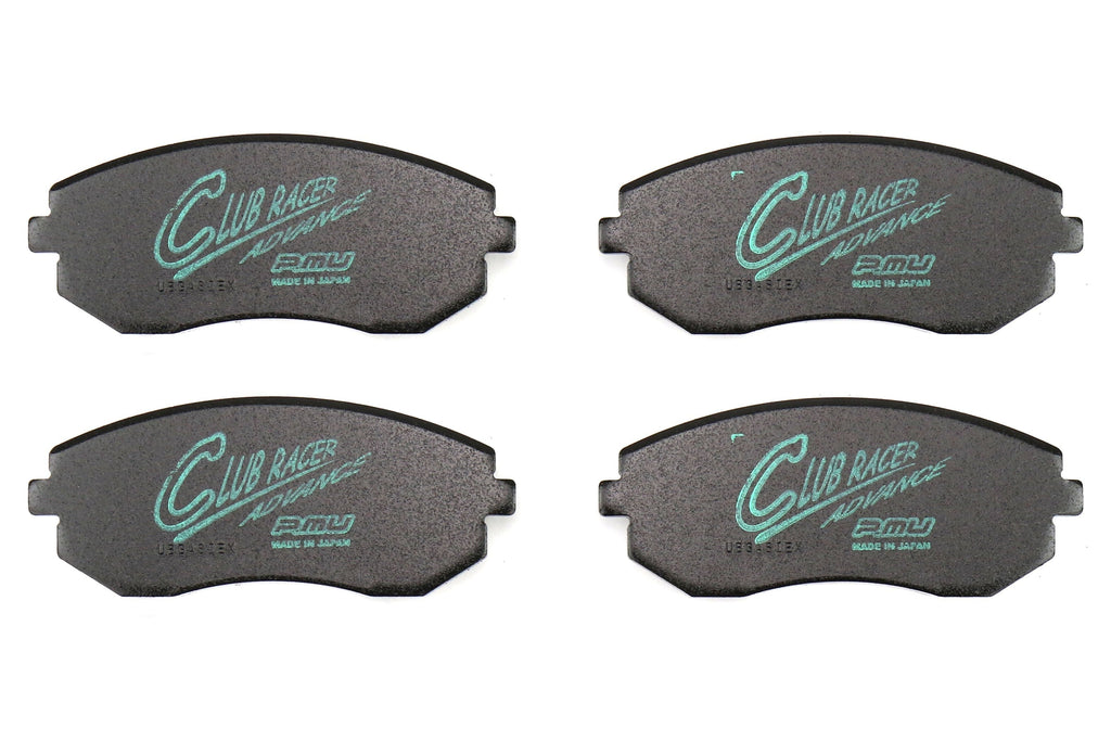 Project Mu Club Racer Advance Brake Pads Front - 2013-2016 Scion FR-S / 2013-2024 Subaru BRZ / 2017-2024 Toyota 86
