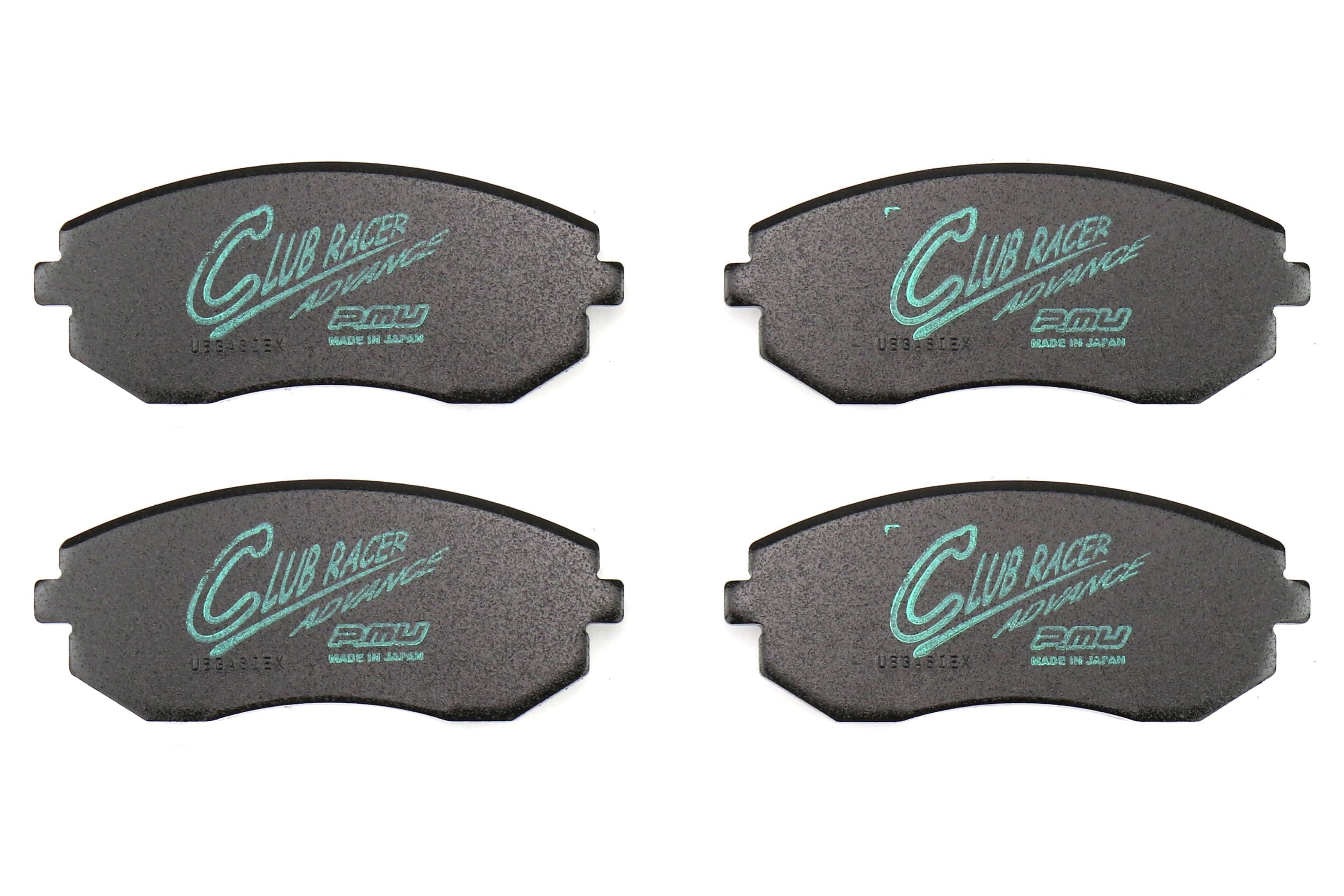 Project Mu Club Racer Advance Brake Pads Front - 2013-2016 Scion FR-S / 2013-2024 Subaru BRZ / 2017-2024 Toyota 86