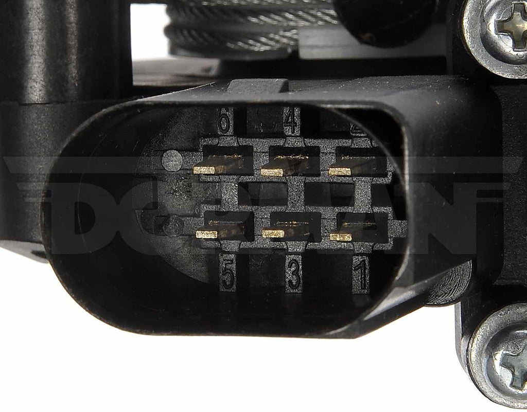 BMW E60/E61 5-Series Rear Window Regulator W/Motor By Dorman 51357184745 or 51357184746